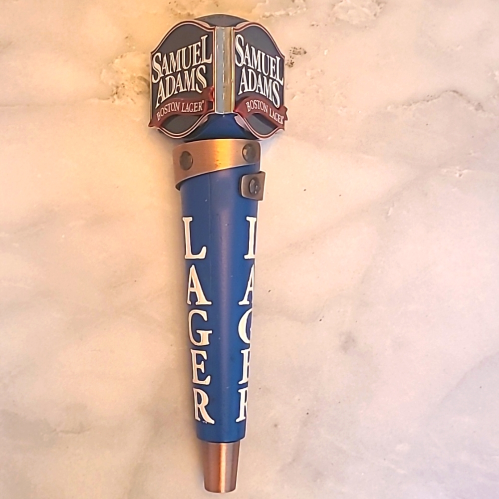 Vintage Sam Adams 10" draft tap handle